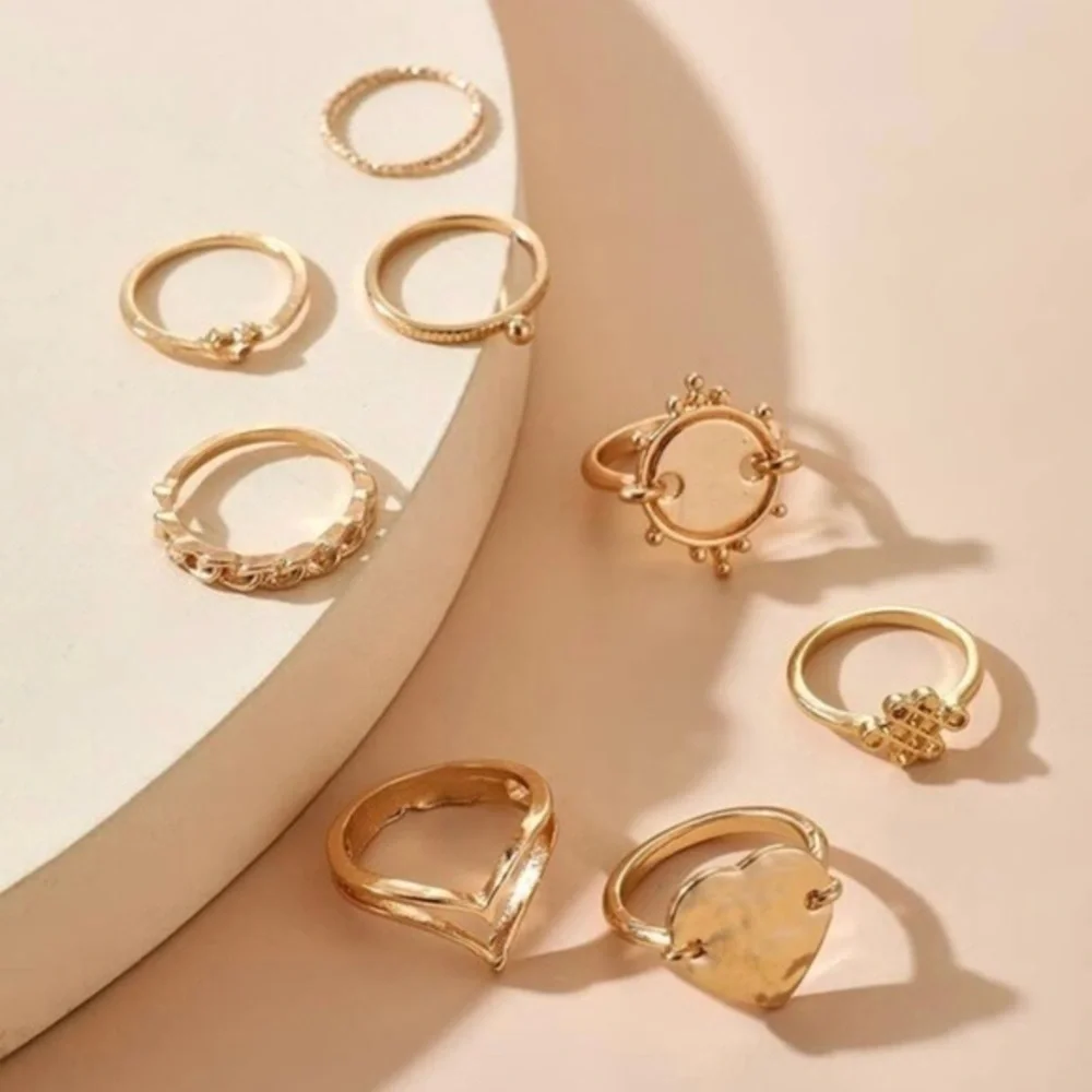 3/$30 💛 Boho Ring Set